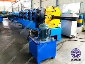 shop shutter door rolling machine