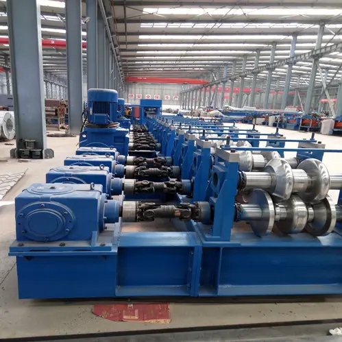 automatic round downspout roll forming machine
