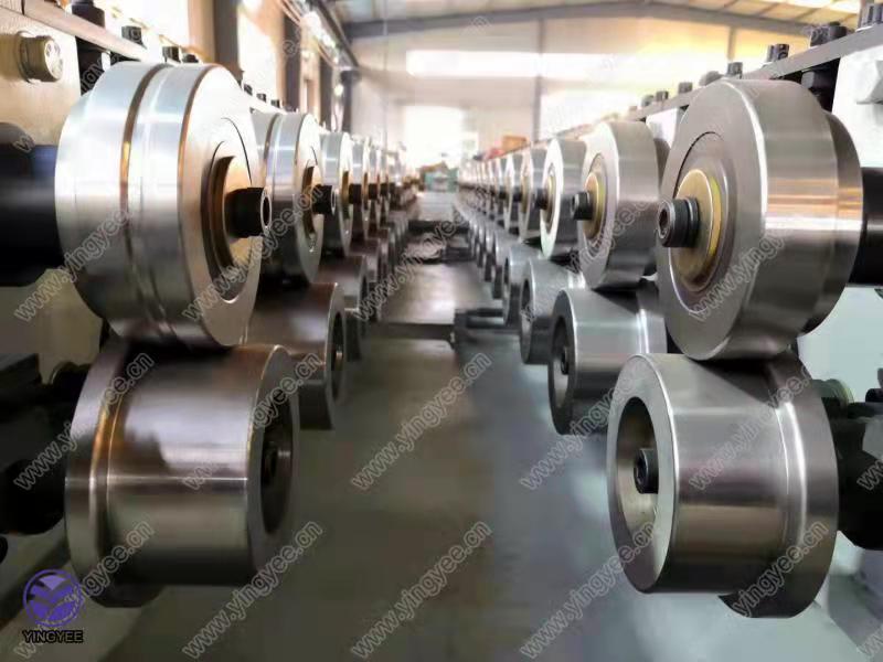 rain gutter roll forming machine