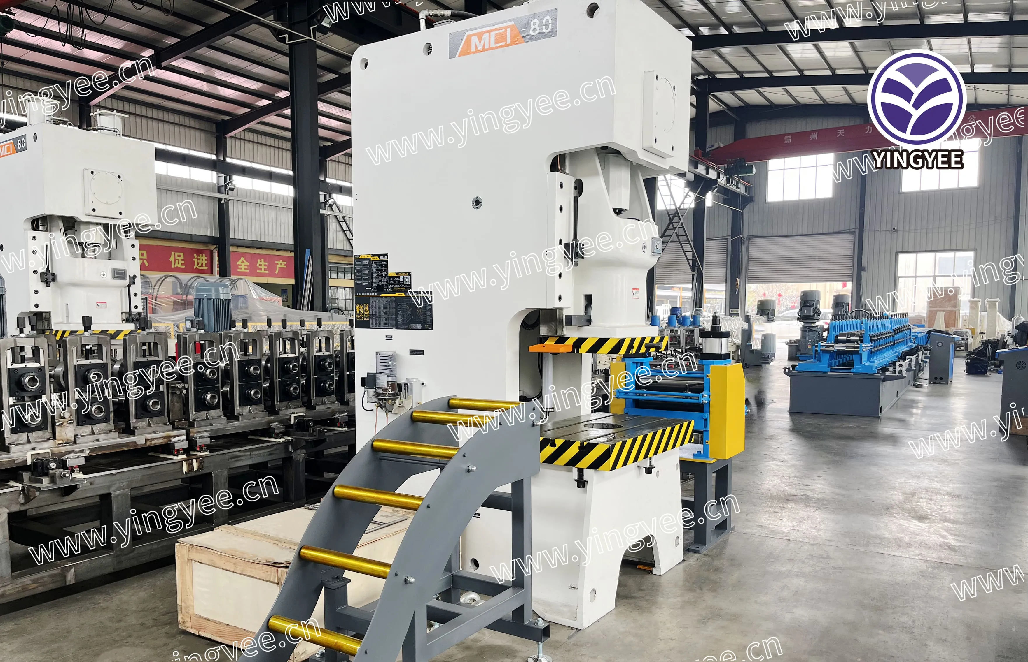 w beam guardrail cold bending machine