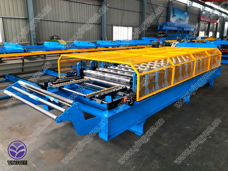 steel frame cz purlin roll forming machine
