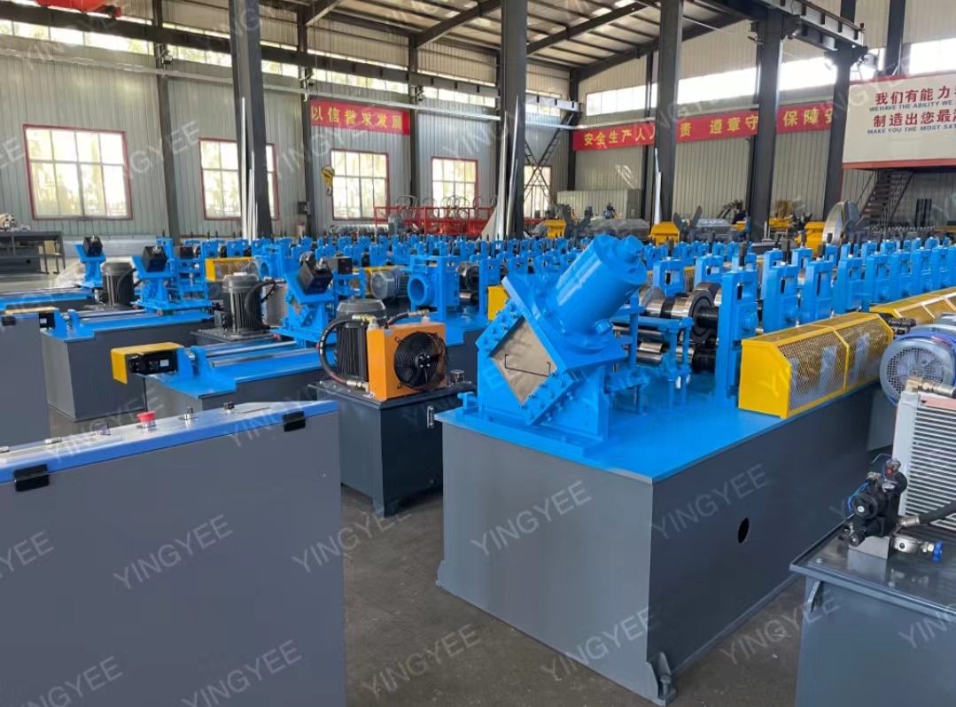 changeable c purlin roll forming machine