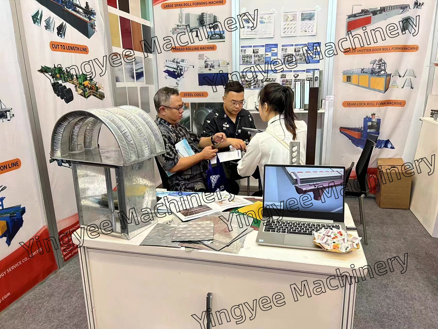 steel coil straightening machine