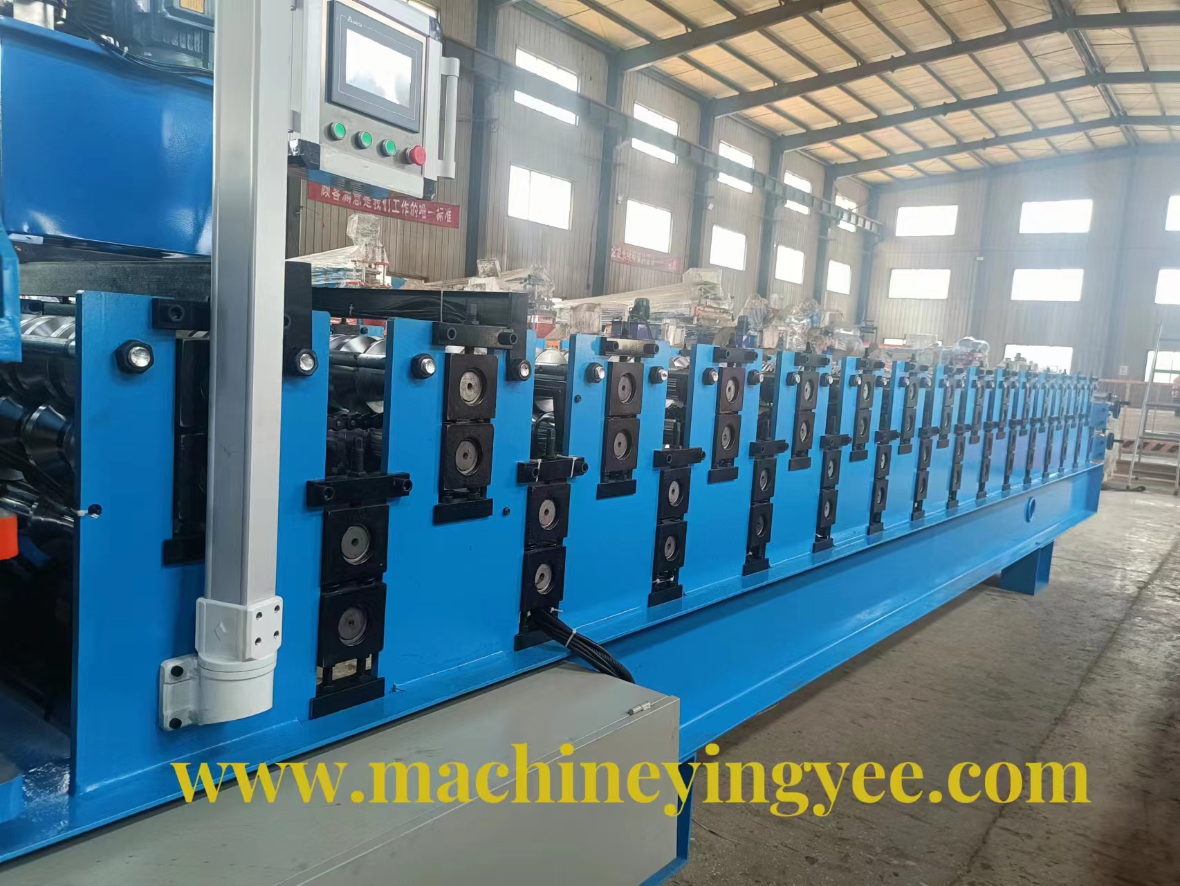 u shape baffle ceiling machine