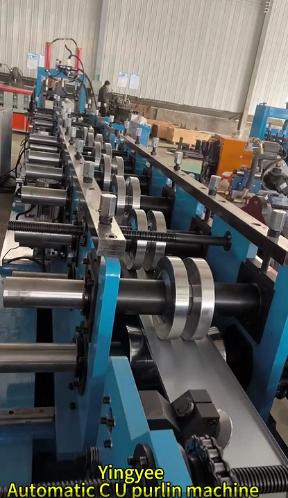 c u z purlin roll forming machine