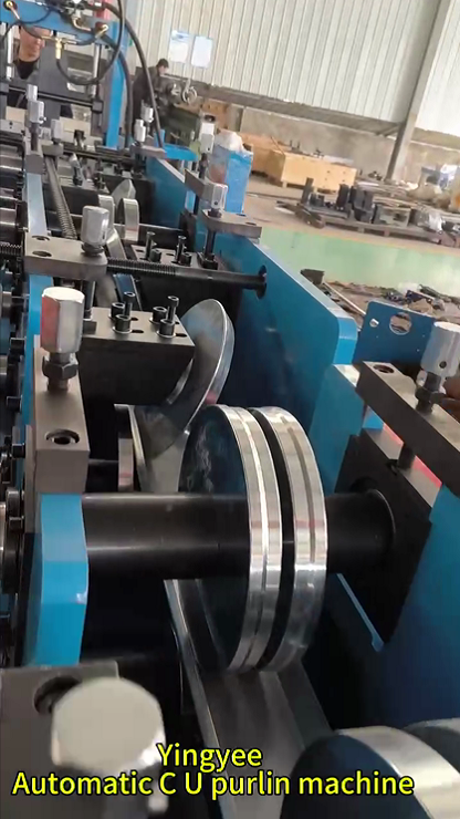 c purlin roll form machine