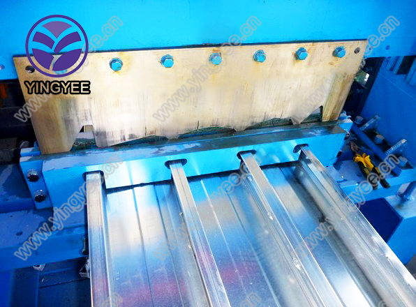 steel deck cold bending machine