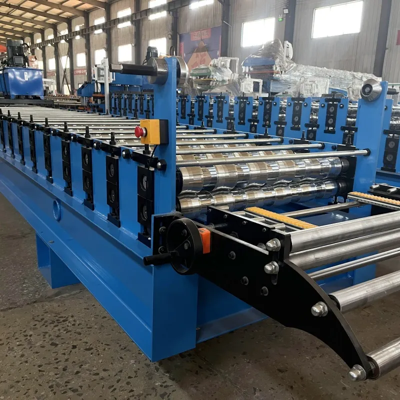 ibr metal roof sheet cold roll forming machine