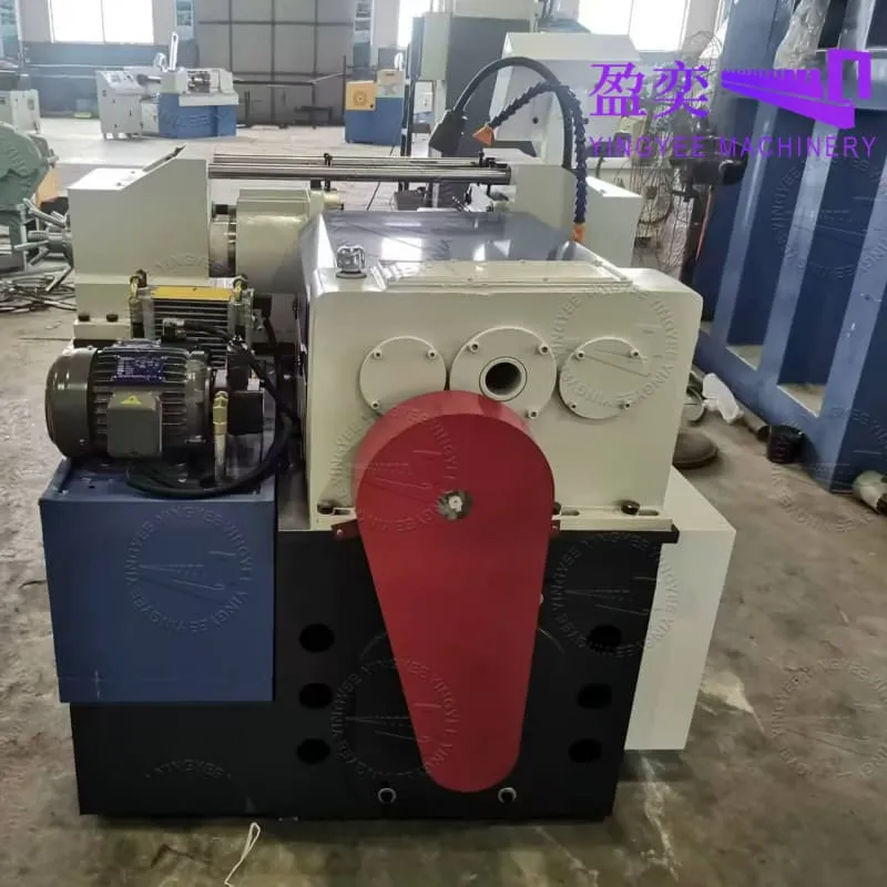 Threading roll forming machine